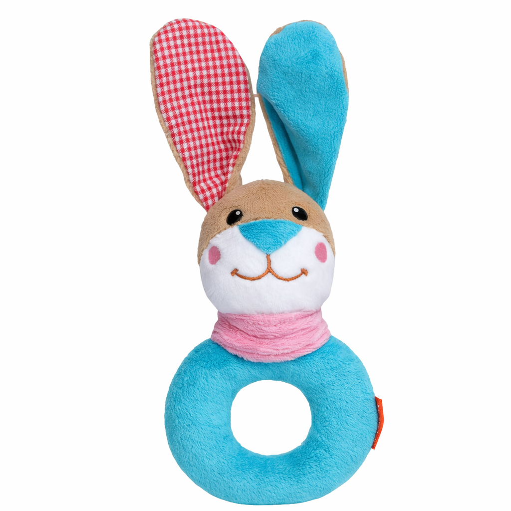 Greifling Hase, rund mit Rassel