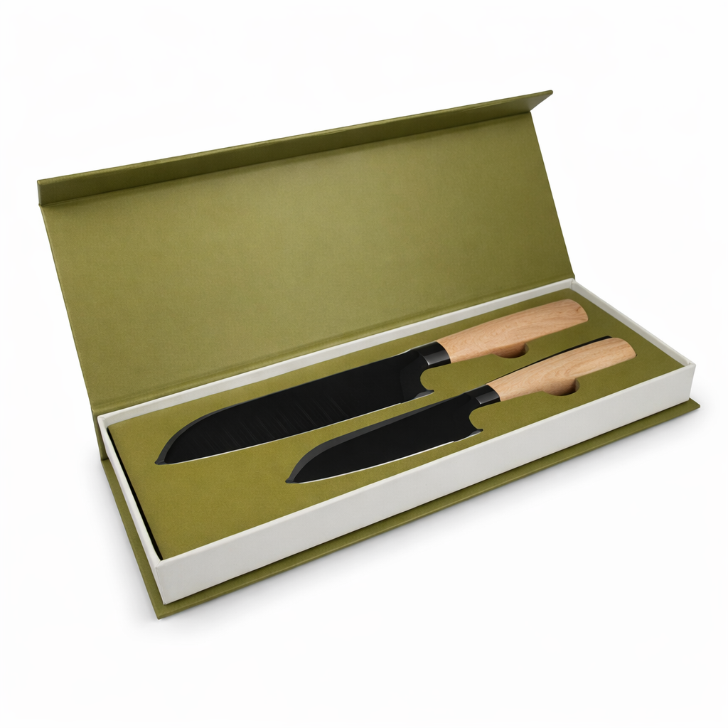 InSideOut Santoku 2 pcs. Knife set Ravn