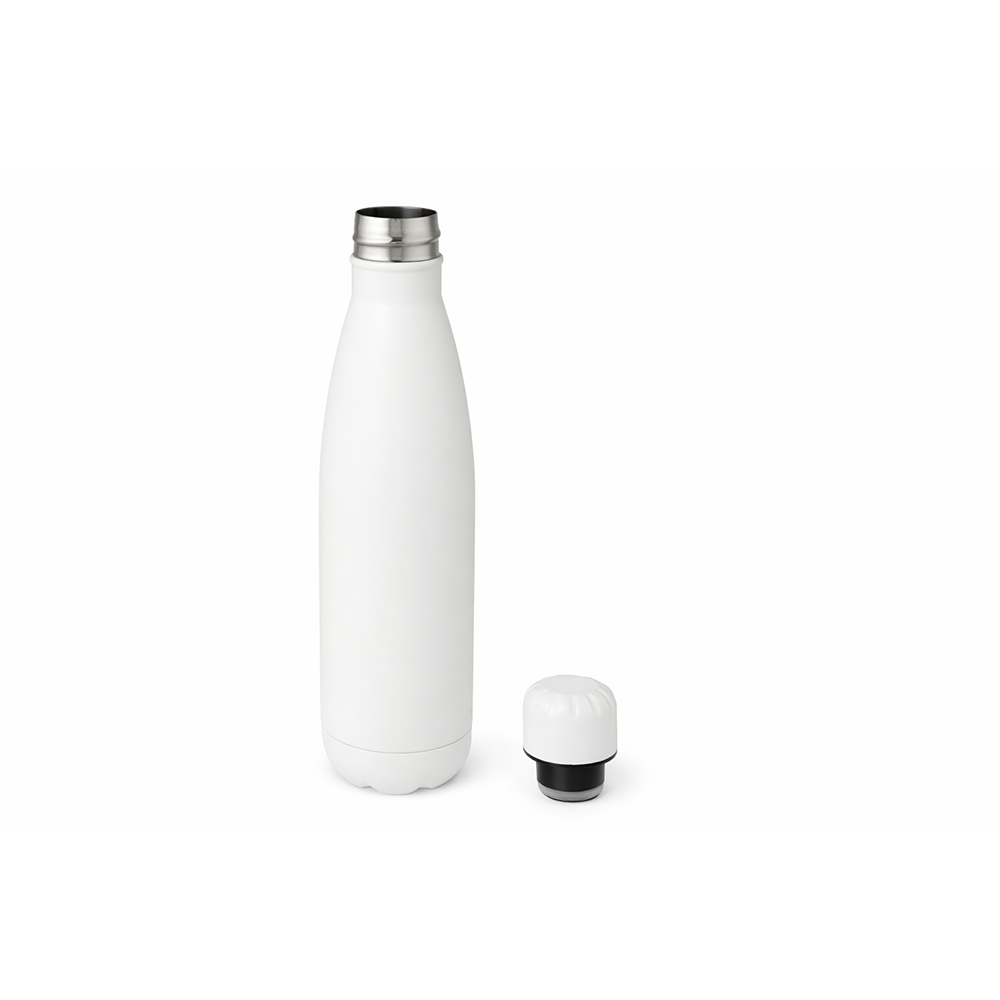 Cove 750 ml RCS-certified, single-walled drinking bottle made from recycled stainless steel