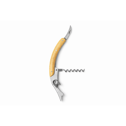 SAVORY Wine Set made of bamboo and stainless steel