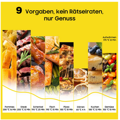 9L XL Hot Air Fryer 2350W