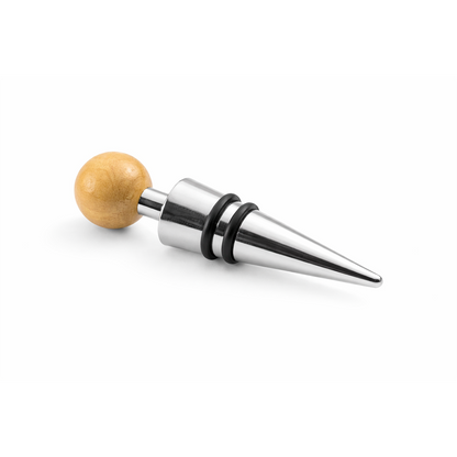 SAVORY Wine Set made of bamboo and stainless steel