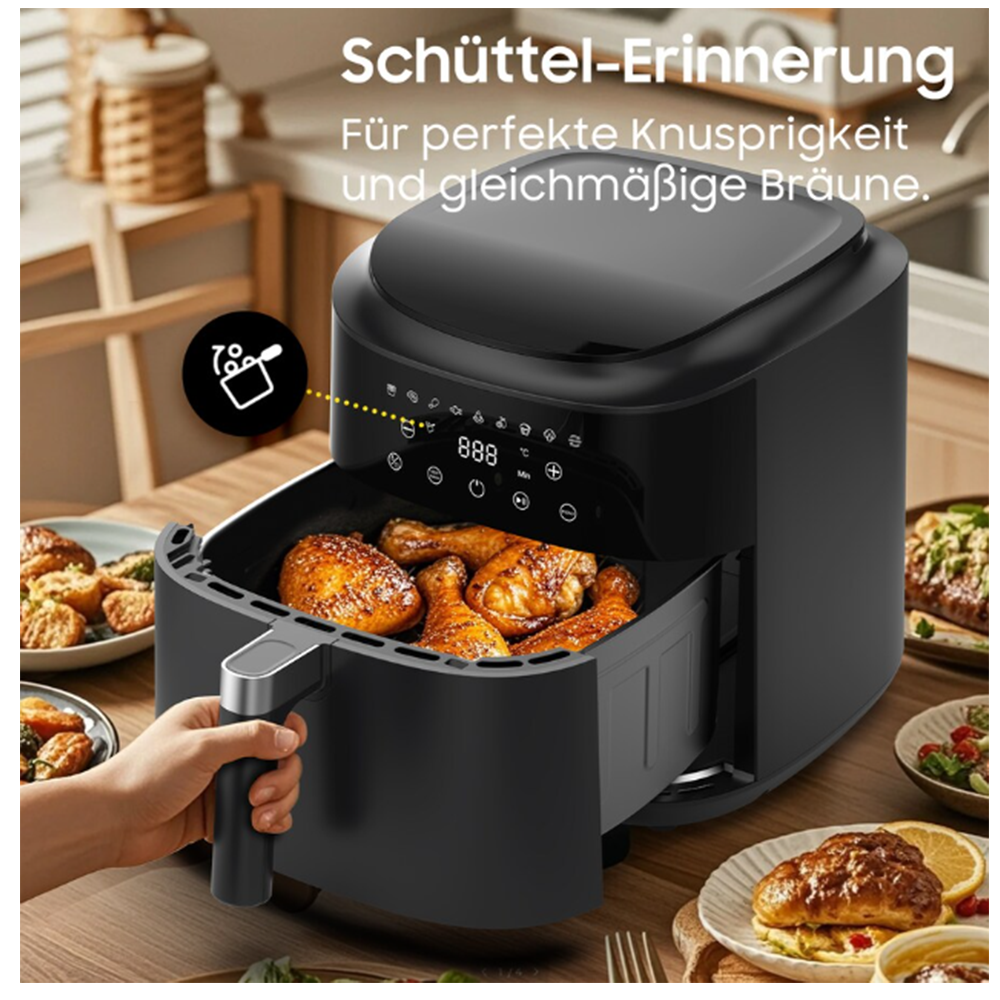 9L XL Hot Air Fryer 2350W
