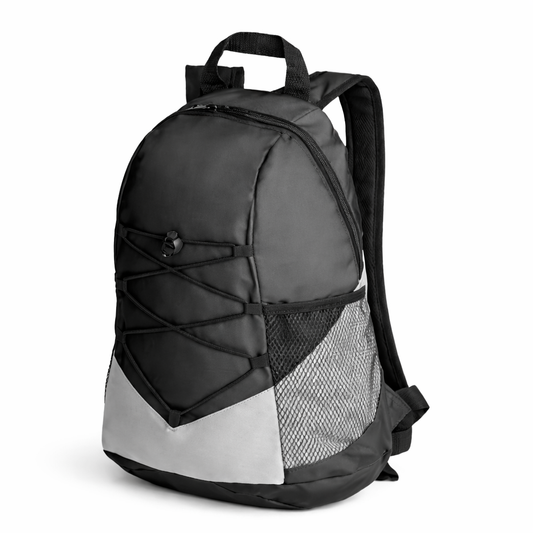 TURIM II Rucksack aus 600D recyceltes Polyester Schwarz