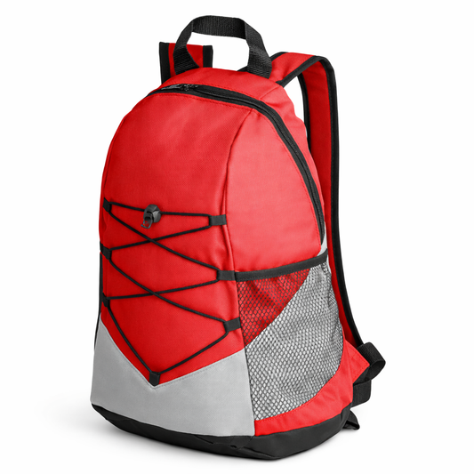 TURIM II Rucksack aus 600D recyceltes Polyester Rot