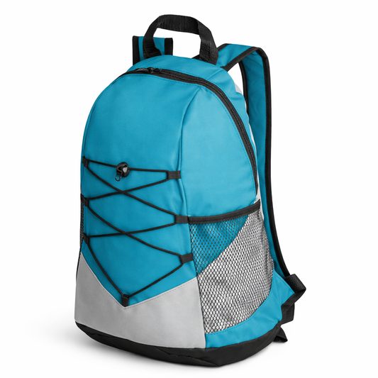 TURIM II Rucksack aus 600D recyceltes Polyester Türkis