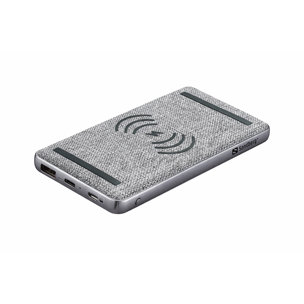 Sandberg Power Bank 10000 PD20W+Wireless 
