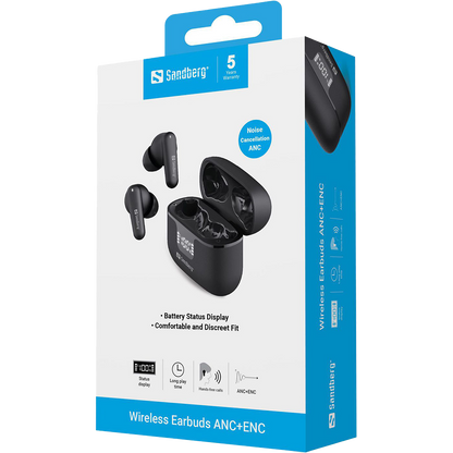 Sandberg Wireless Earbuds ANC+ENC