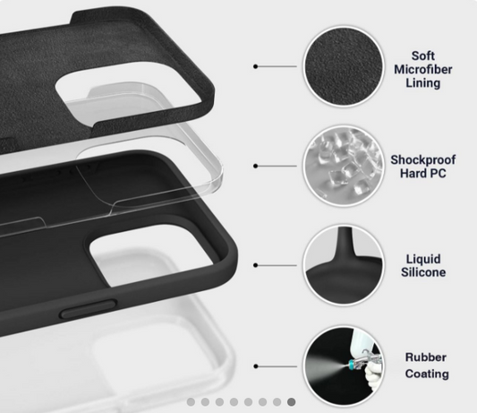 eSTUFF iPhone 16 Pro Max INFINITE RIGA Silikonhülle